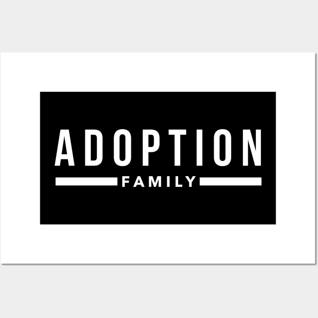 Adoption Family Wall Art by TracEy Monster